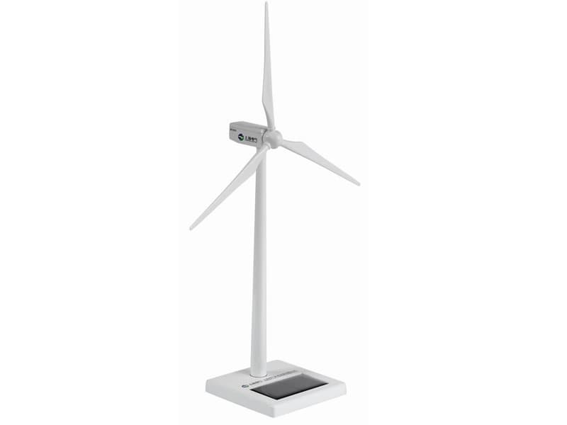 White painting Diecast Wind Power Generator Model